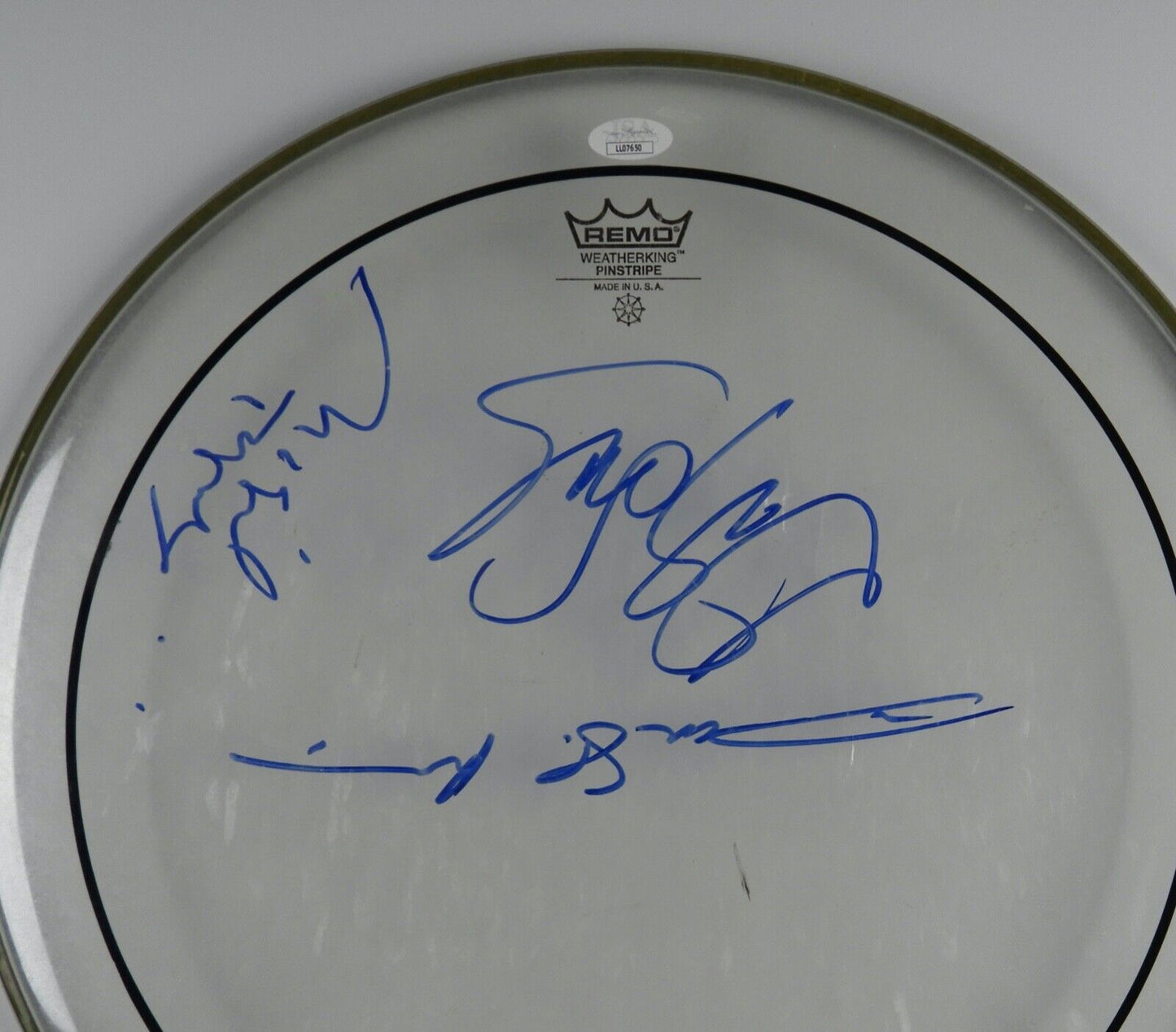 Spinal Tap Stage Used Autograph Signed Drum Head JSA COA 16" Michael McKean