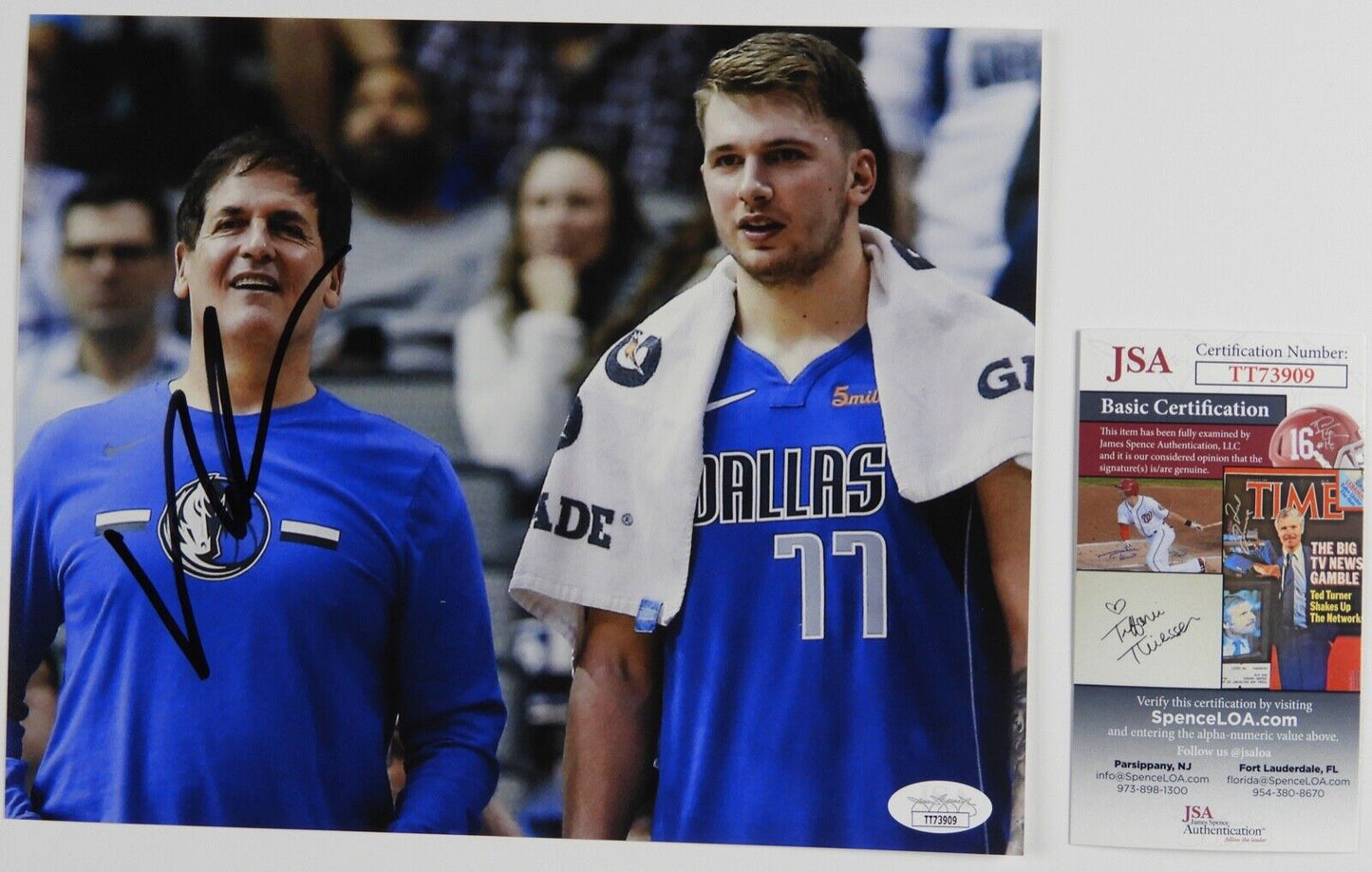 Mark Cuban JSA Autograph Signed Photo 8 x 10 Shark Tank
