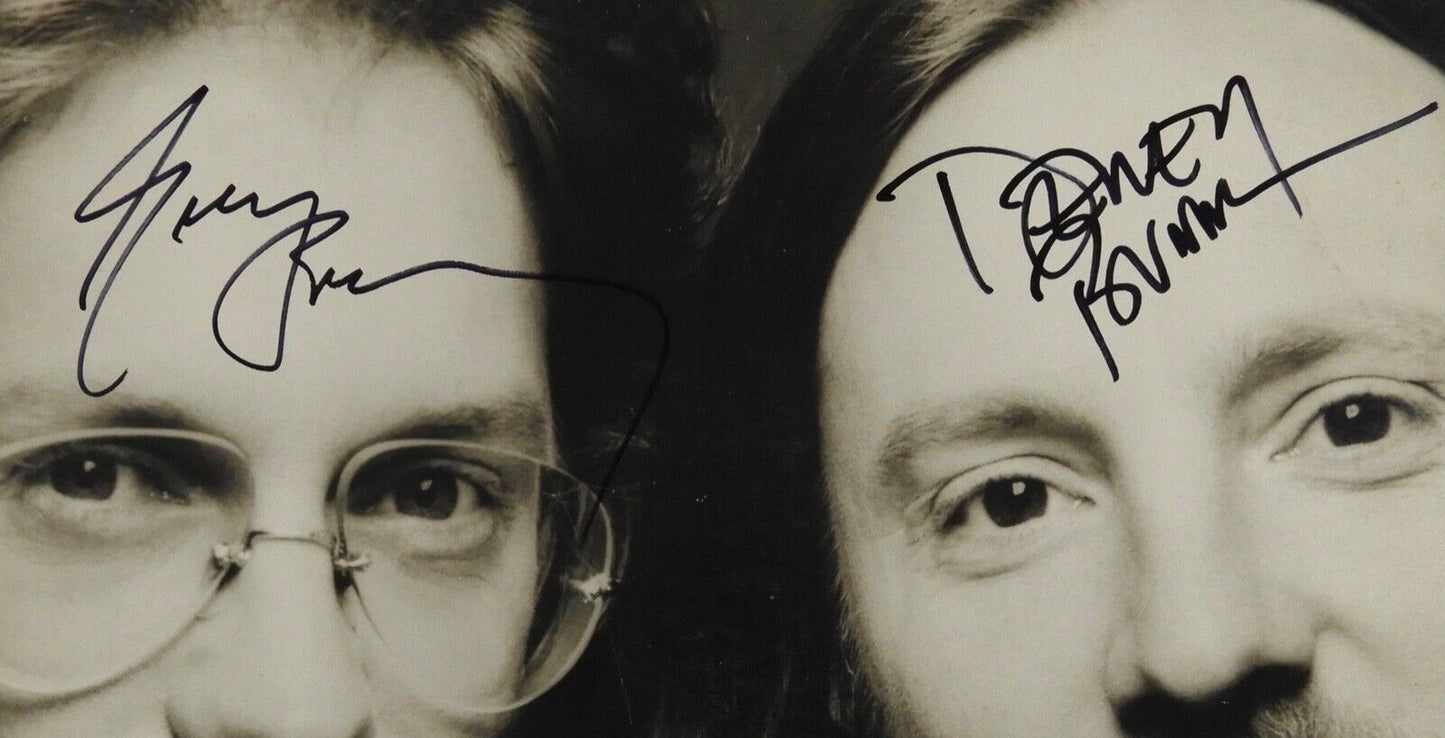 America JSA Signed Autograph Album Vinyl Record Gerry Beckley Dewey Bunnell