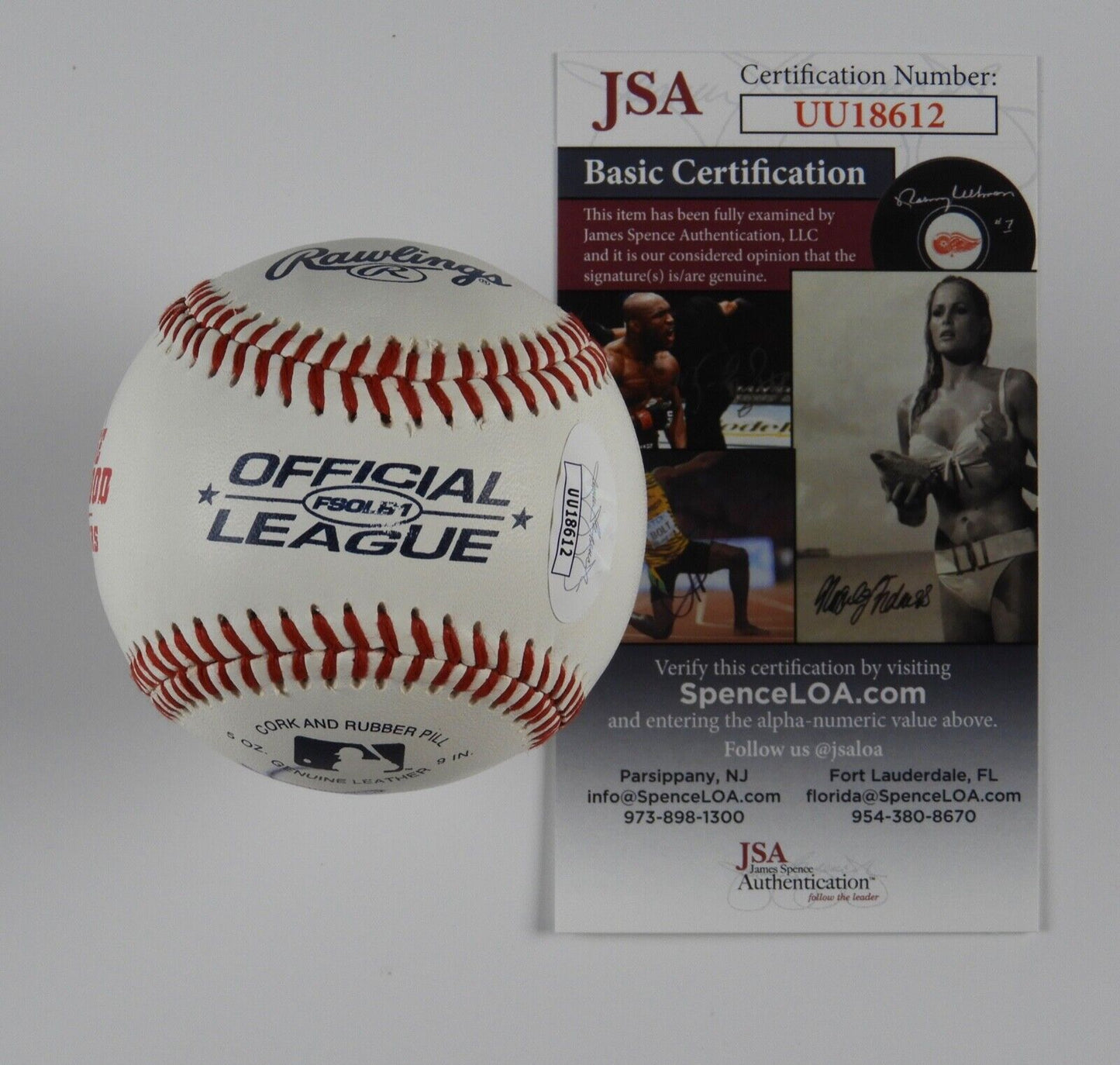 George Thorogood Autograph Signed Baseball JSA COA Official George Ball