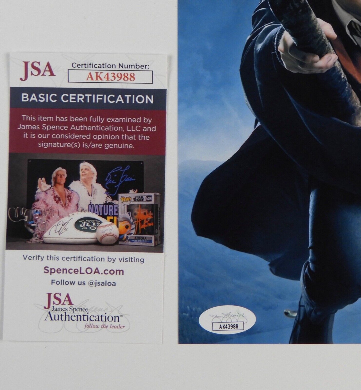 Daniel Radcliffe JSA Signed Autograph 8 x 10 Photo Harry Potter