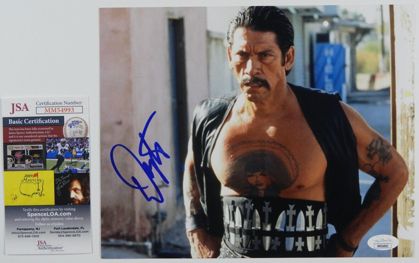 Danny Trejo Autograph JSA 8 x 10 Signed Photo