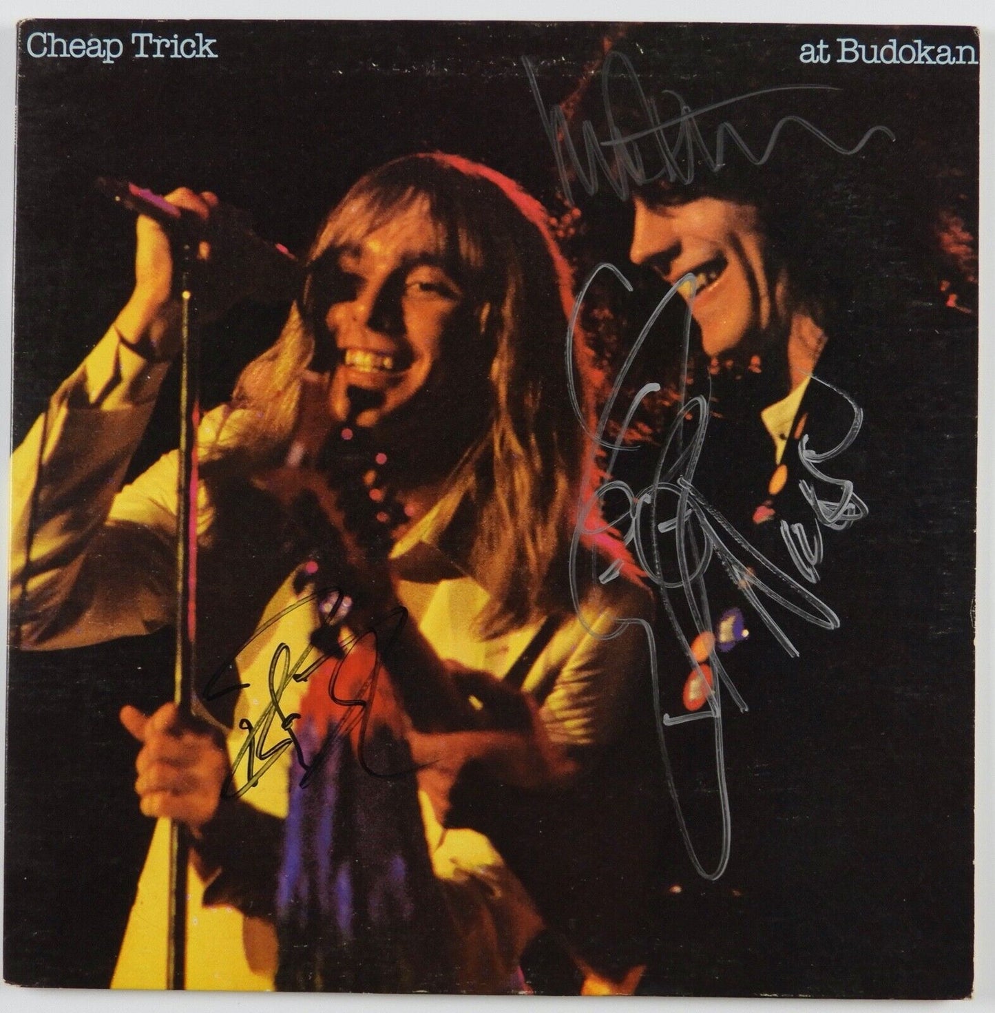 Cheap Trick Signed Autograph Record Album JSA Vinyl LP At Budokan
