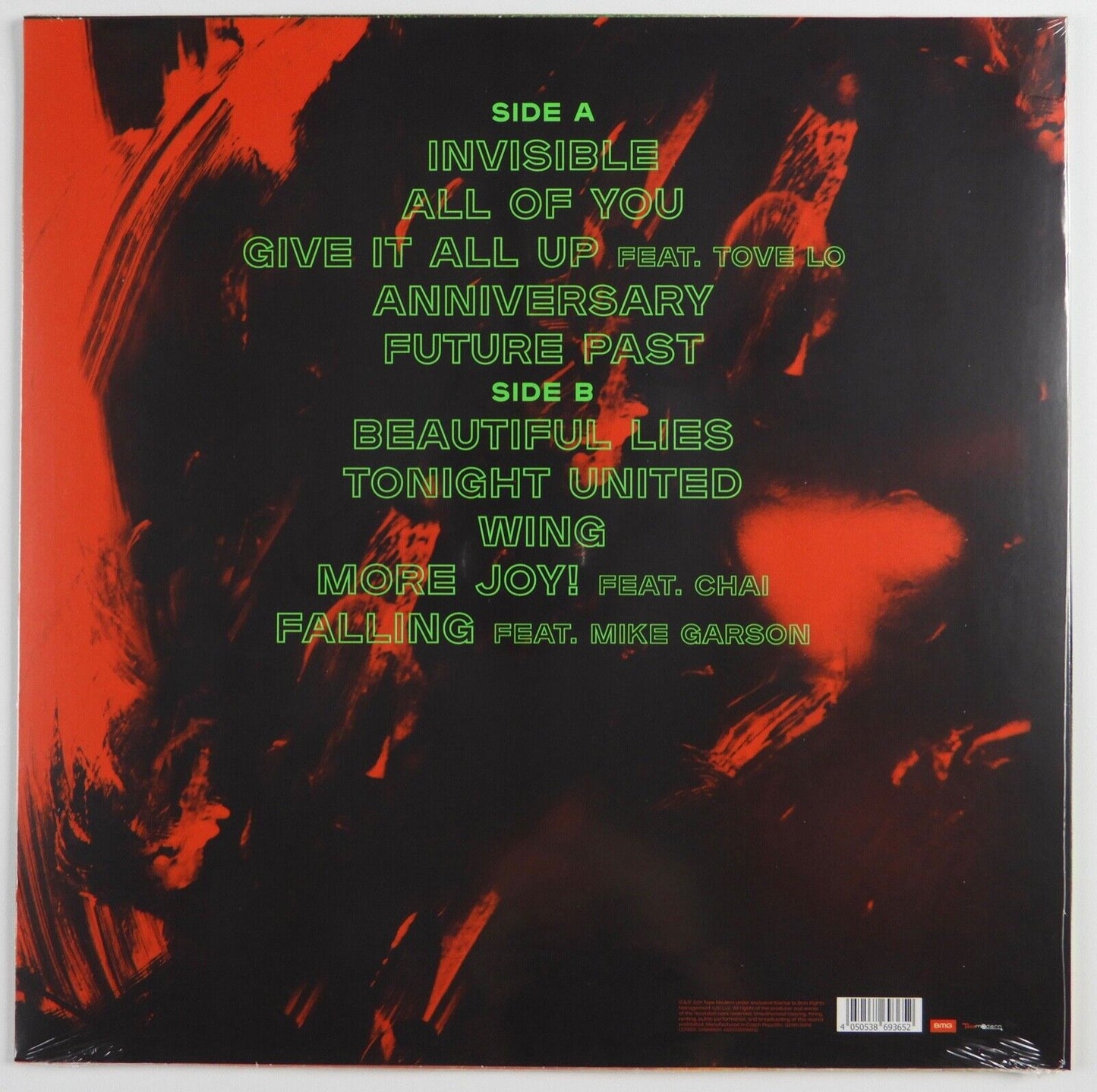 Duran Duran JSA Autograph Signed Album Record Lithograph White Vinyl Future Past