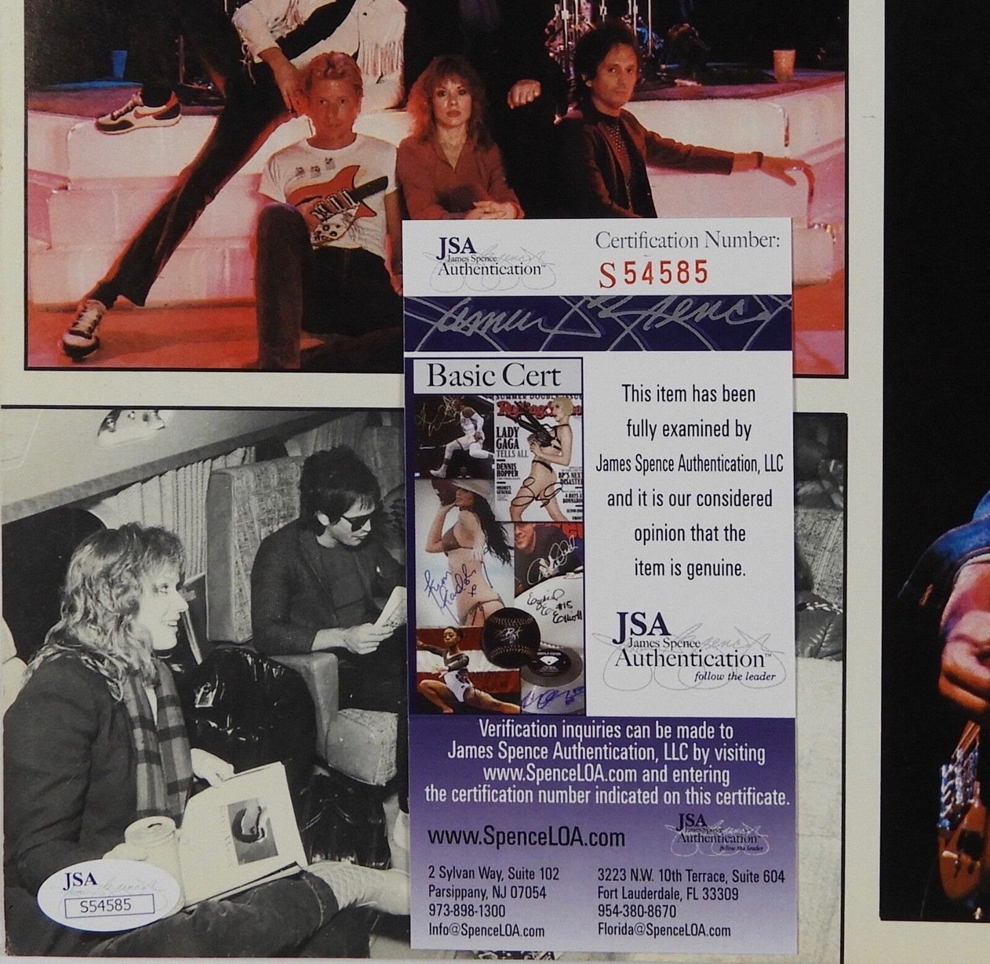 Heart Ann Nancy Wilson Signed Original Concert Program JSA COA