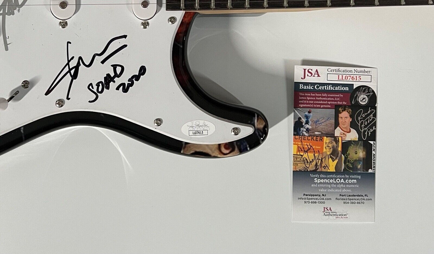 System Of Down JSA Autograph Signed Stratocaster Guitar