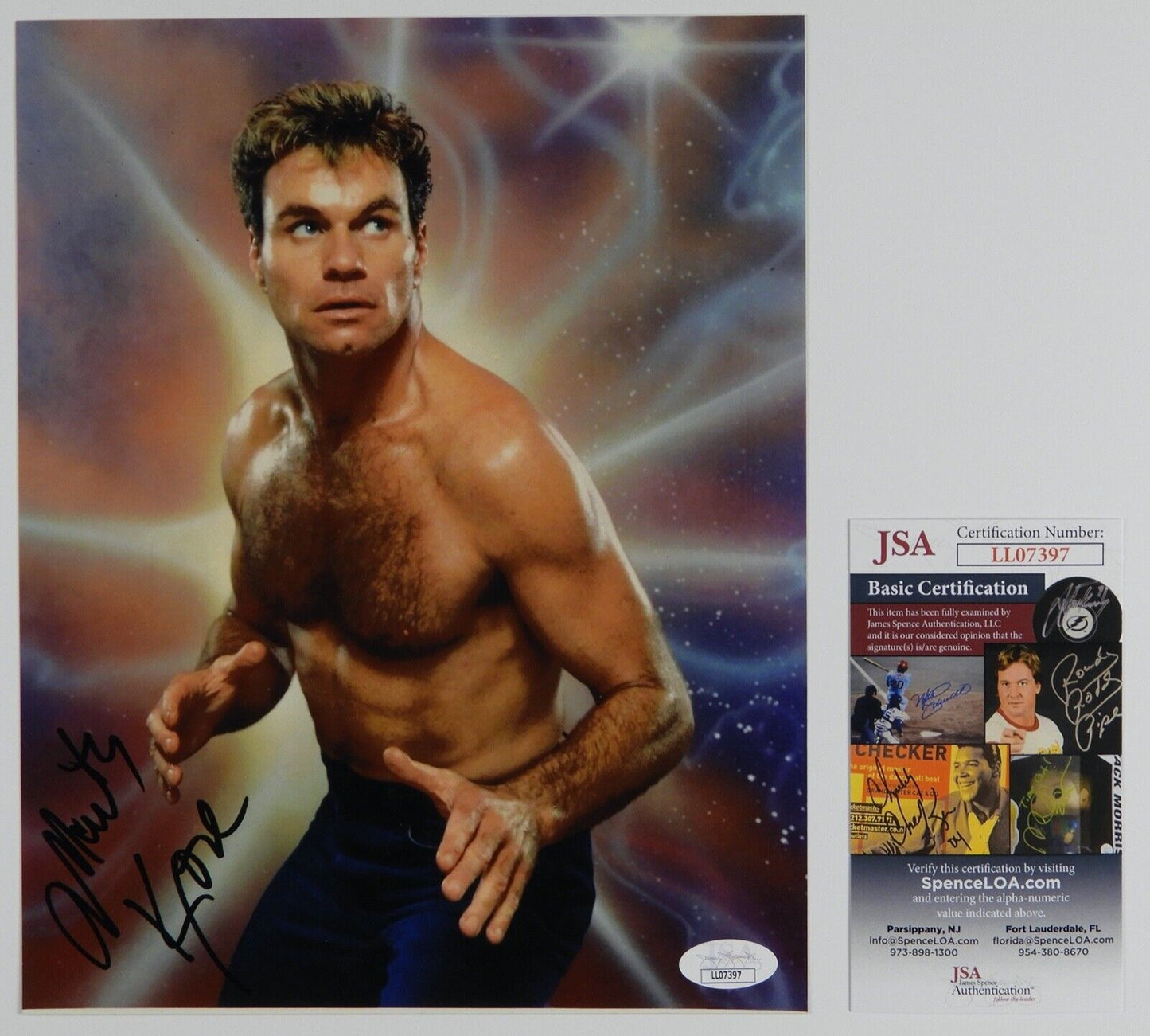 Martin Cove Rambo First Blood JSA Autograph Signed Photo 8 x 10 Karate Kid