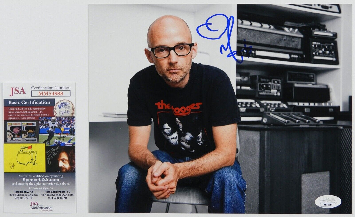 Moby Autograph JSA 8 x 10 Signed Photo DJ