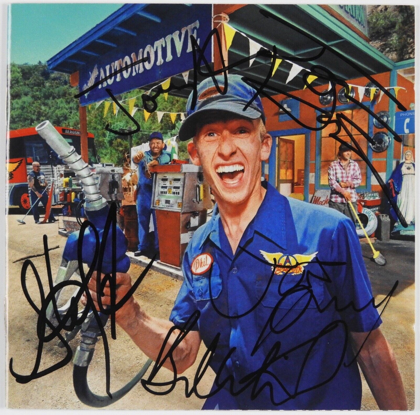 Aerosmith JSA Autograph Fully Signed CD Booklet Steven Tyler +