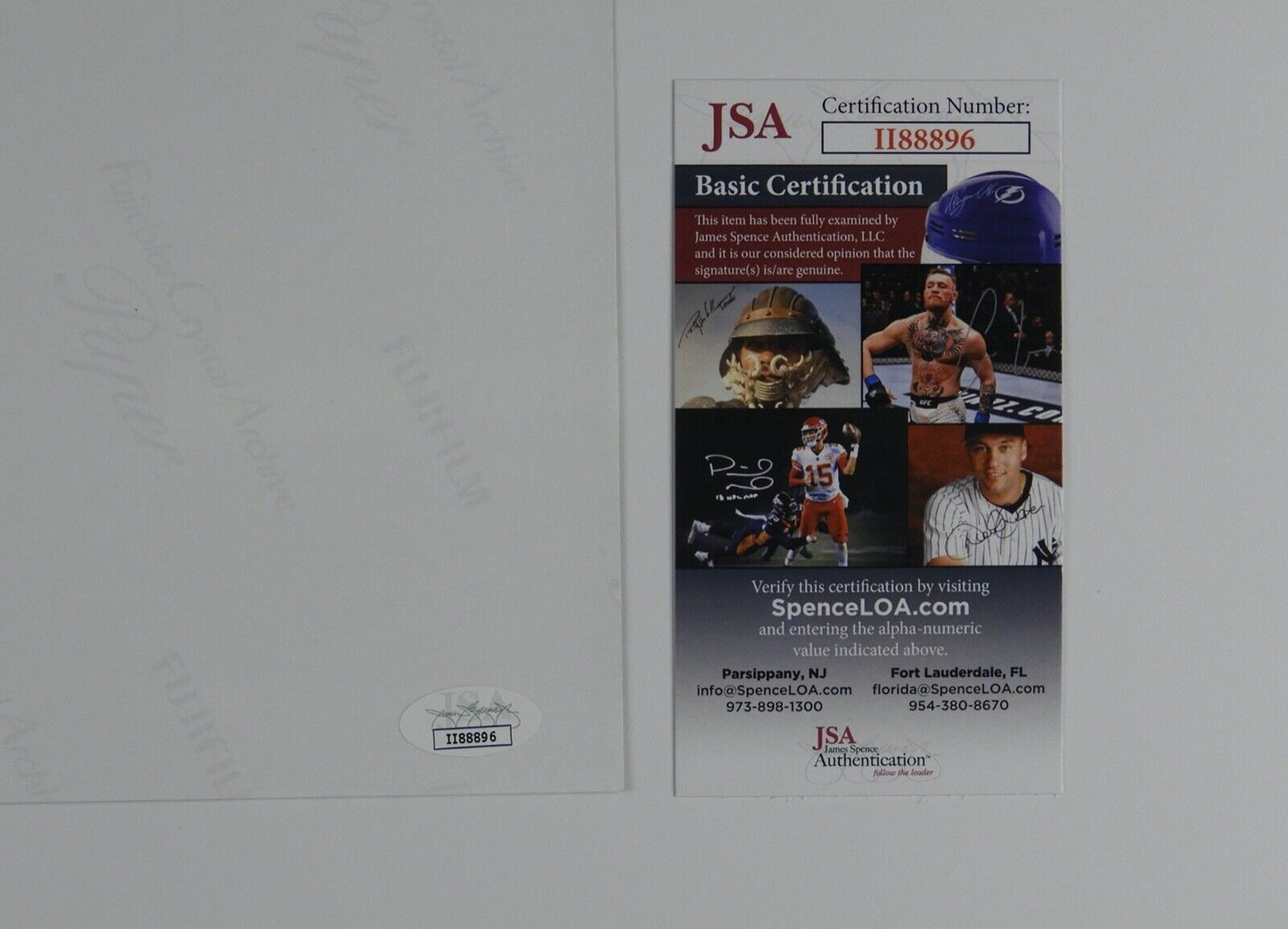Joe Biden and Jill 46th President JSA Autograph Signed Photo COA 8 x 10