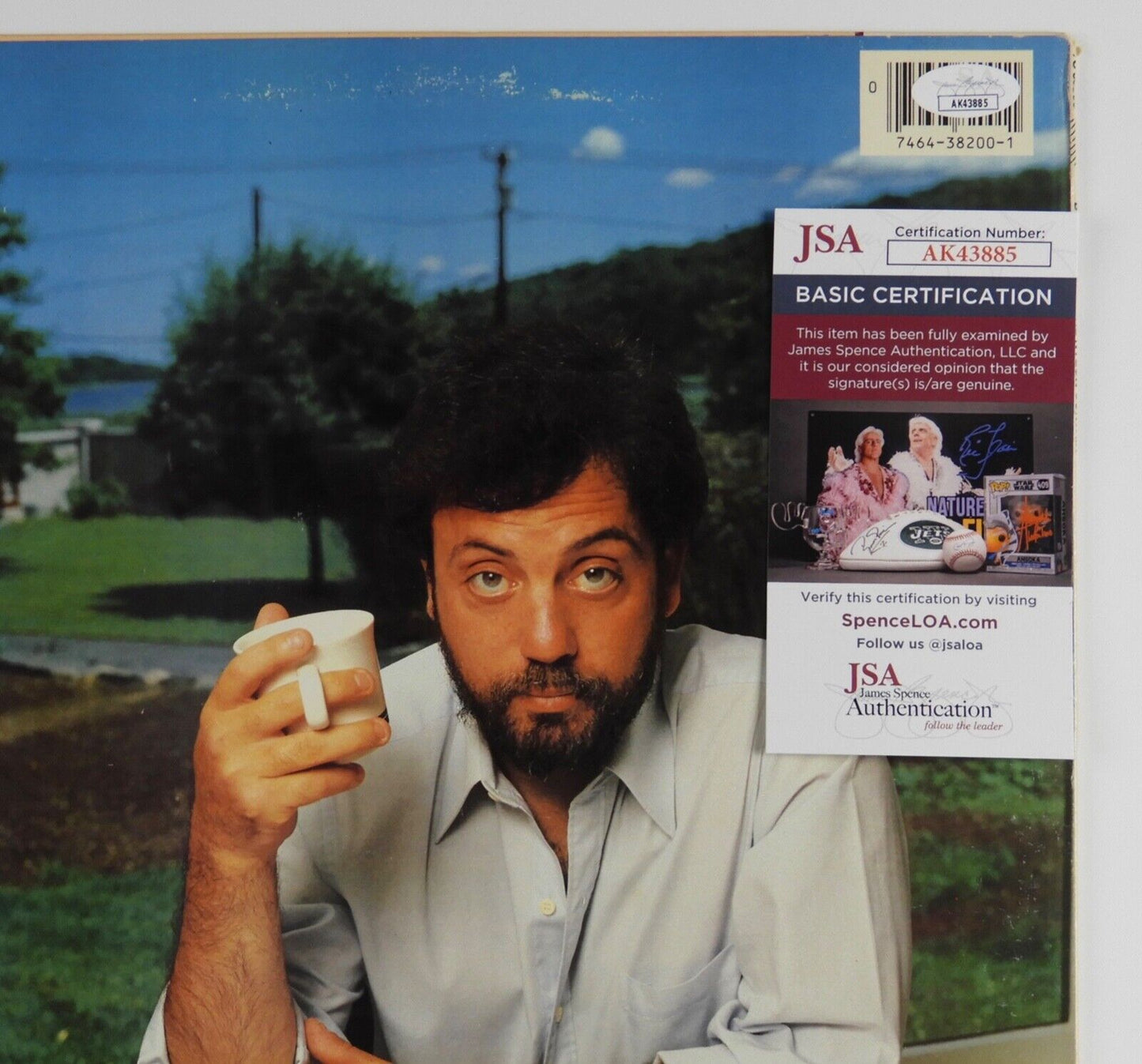 Billy Joel JSA Signed Autograph Album Vinyl Record The Nylon Curtain