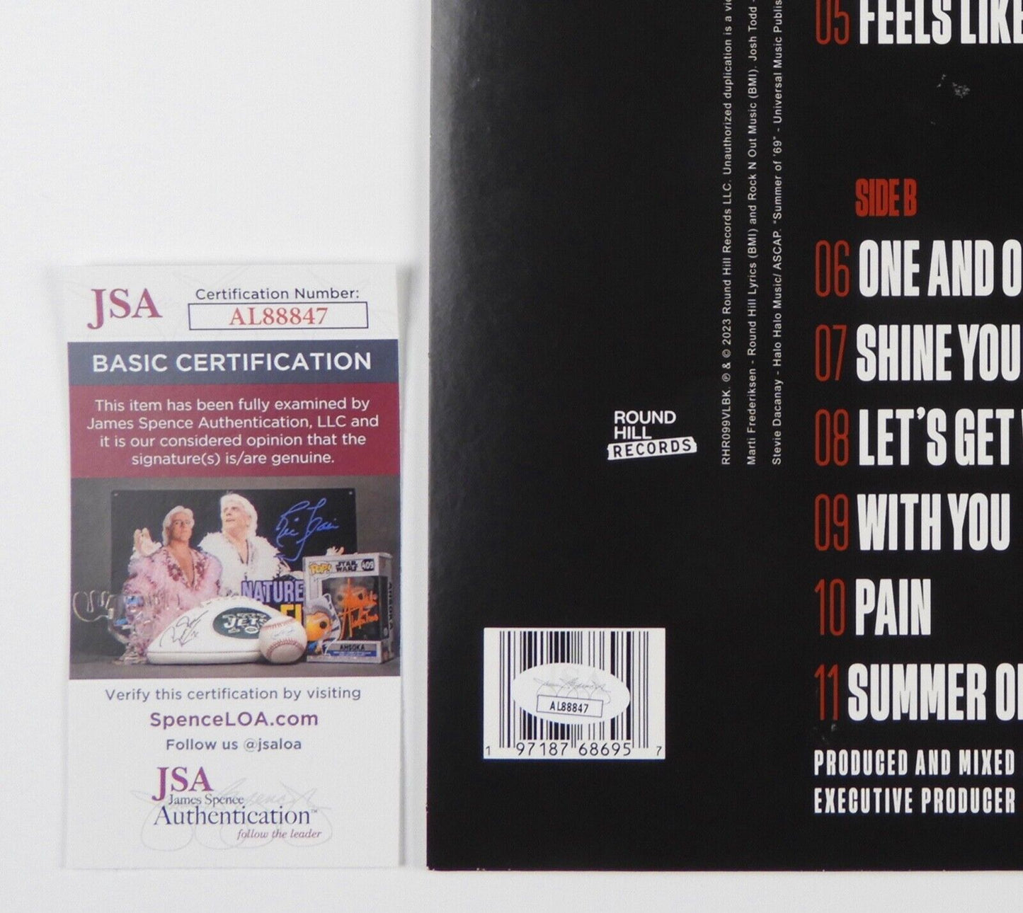 Buckcherry JSA Fully Signed Autograph Album Record Vol. 10 Josh Todd