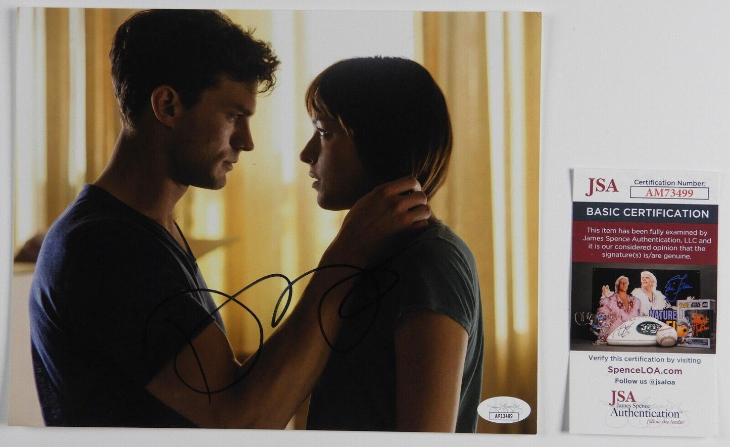 Dakota Johnson JSA Autograph Signed 8 x 10 photo Fiffy Shades Of Grey