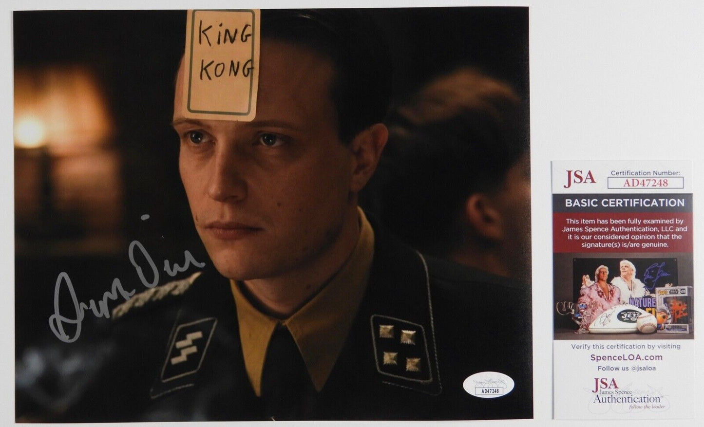 August Diehl JSA Signed Autograph Photo 8 x 10 The Hateful Eight