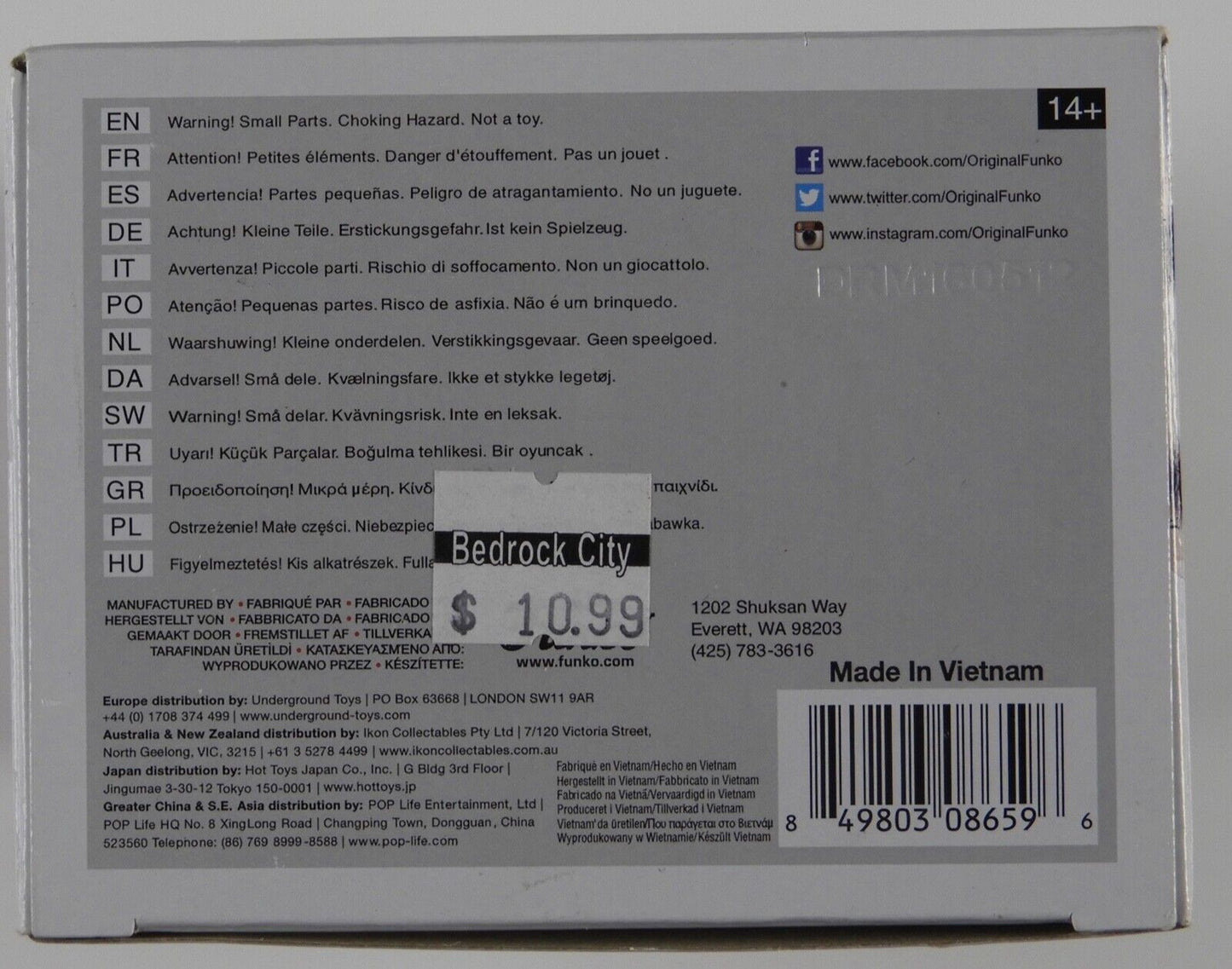 Jared Leto Signed Autograph Funko Pop 96 Suicide Squad The Joker