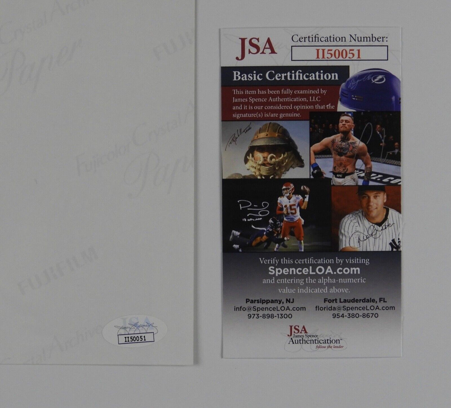 Richard Roundtree Autograph JSA 8 x 10 Signed Photo Shaft