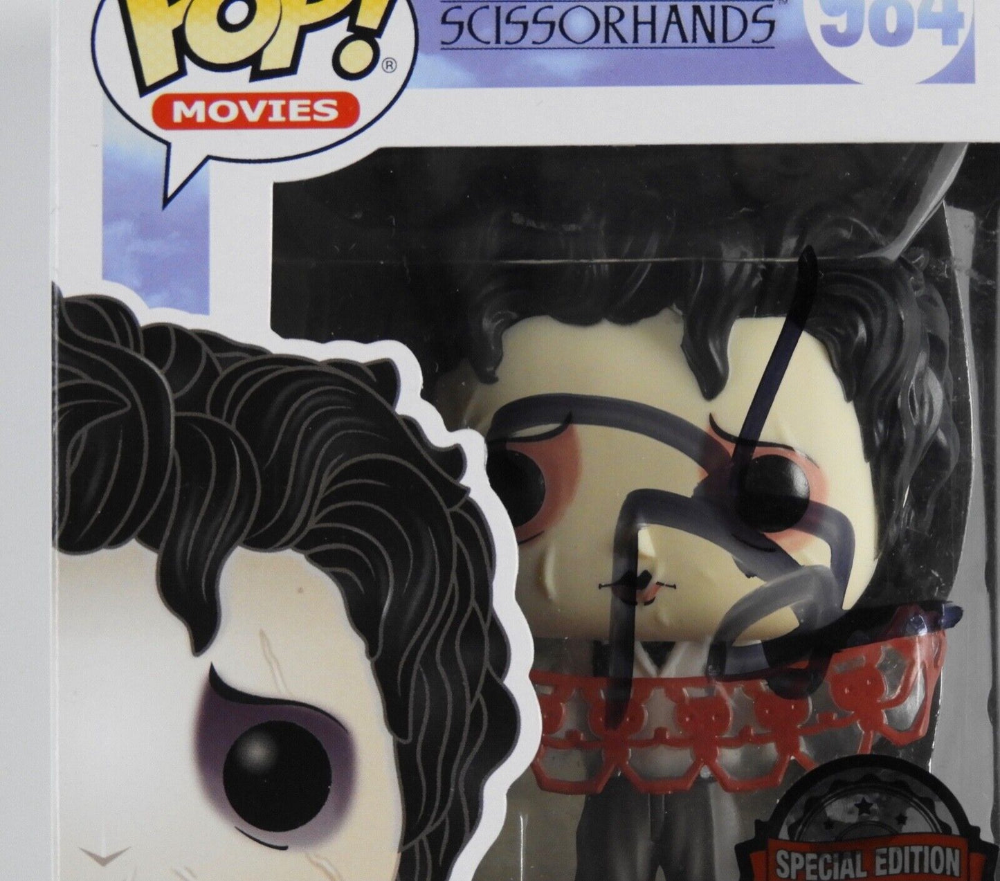 Johnny Depp JSA Signed Autograph Funko Pop 984 Edward Scissorhands #984