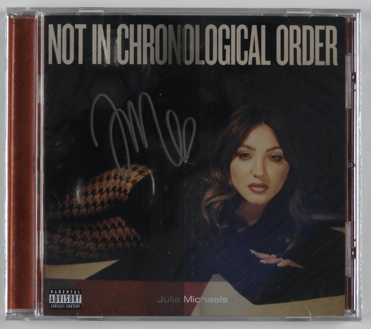 Julia Michaels Signed Autograph Not In Chronological CD Booklet Still Sealed
