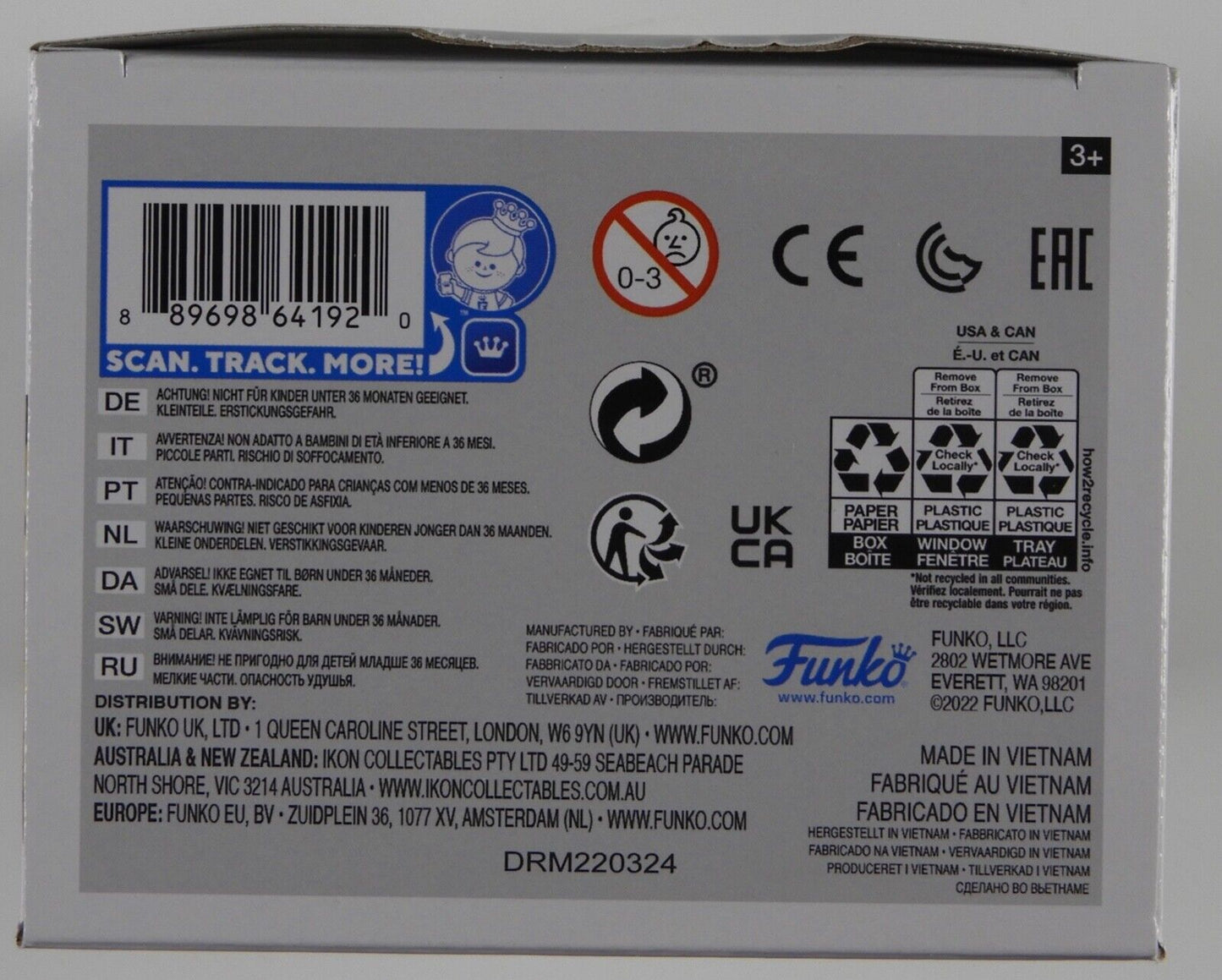 Pierce Brosnan Signed Autograph Funko Pop 1235 Black Adam Dr. Fate