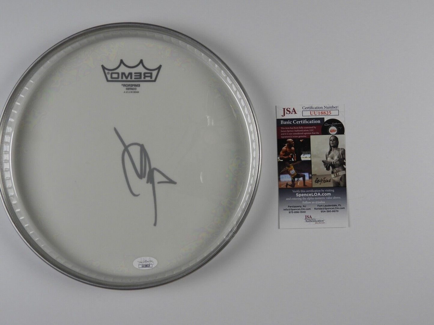 System Of Down John Dolmayan JSA Signed Autograph Drum Head