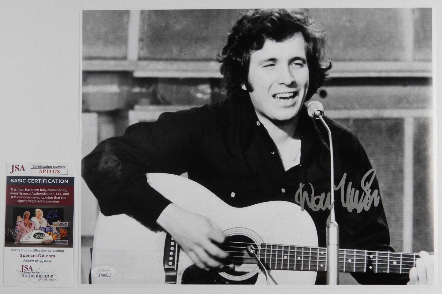 Don McLean JSA Autograph Signed 11 x 14 photo