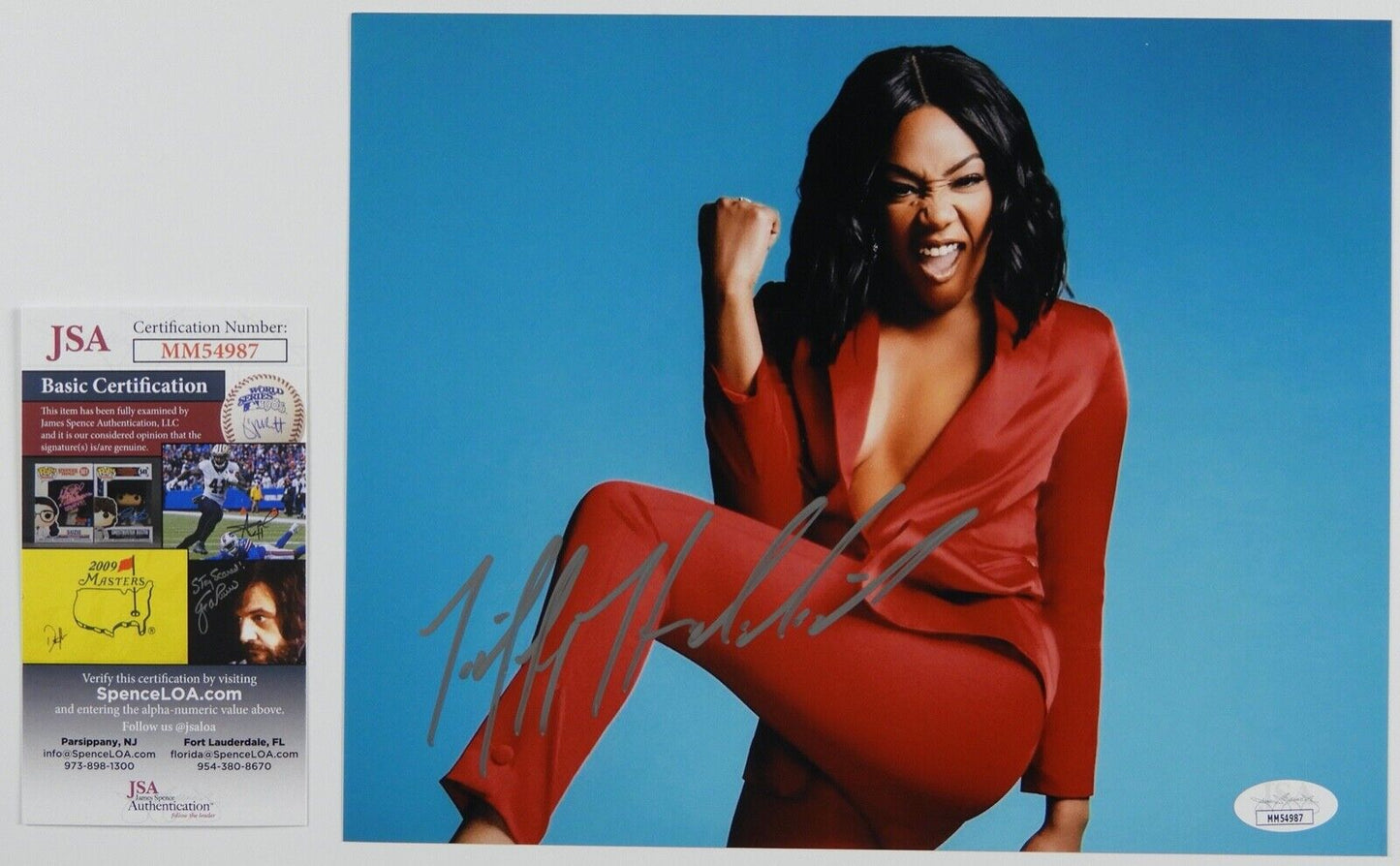 Tiffany Haddish Autograph JSA 8 x 10 Signed Photo