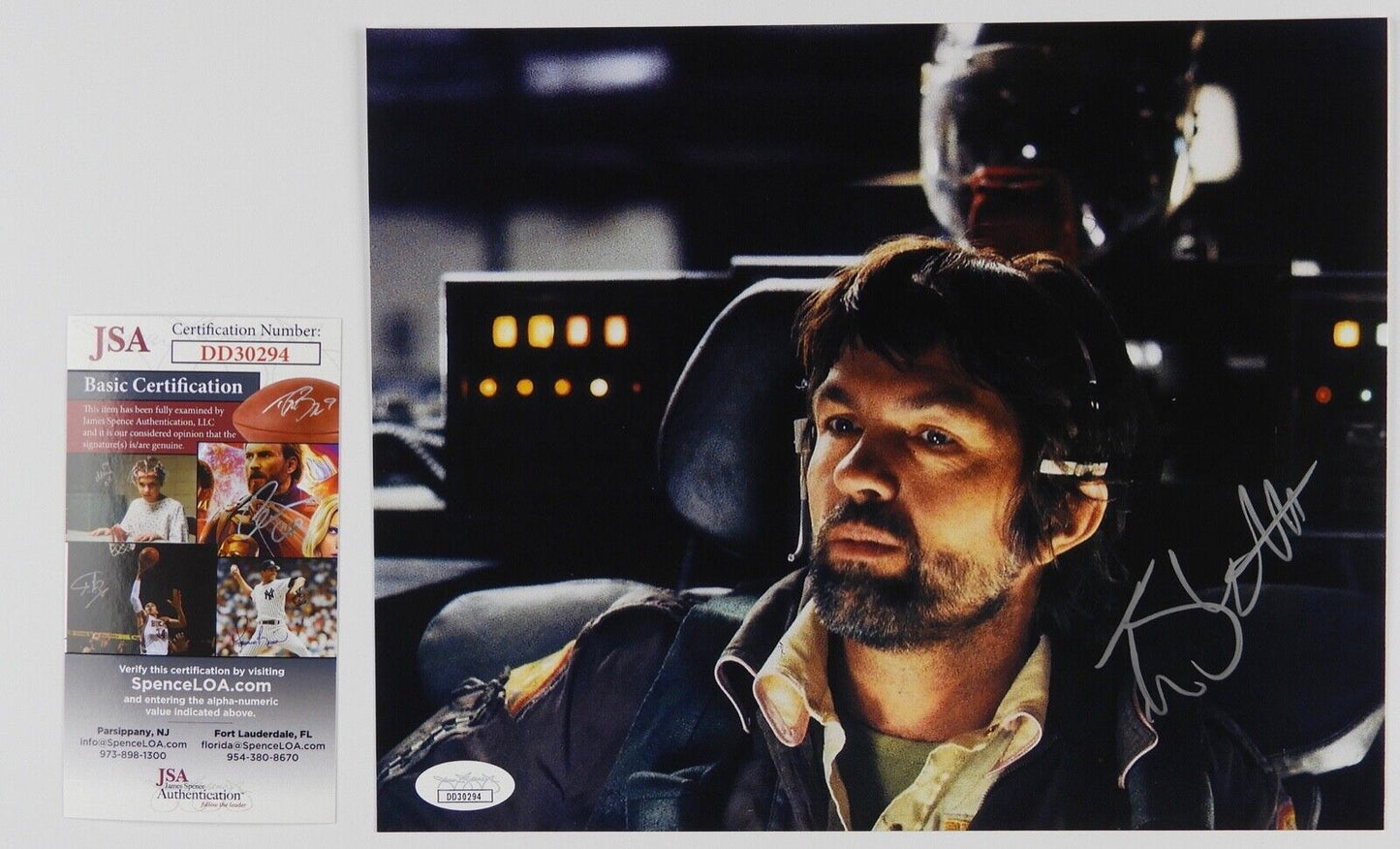Tom Skerritt JSA Alien JSA Autograph Signed Photo 8 x 10