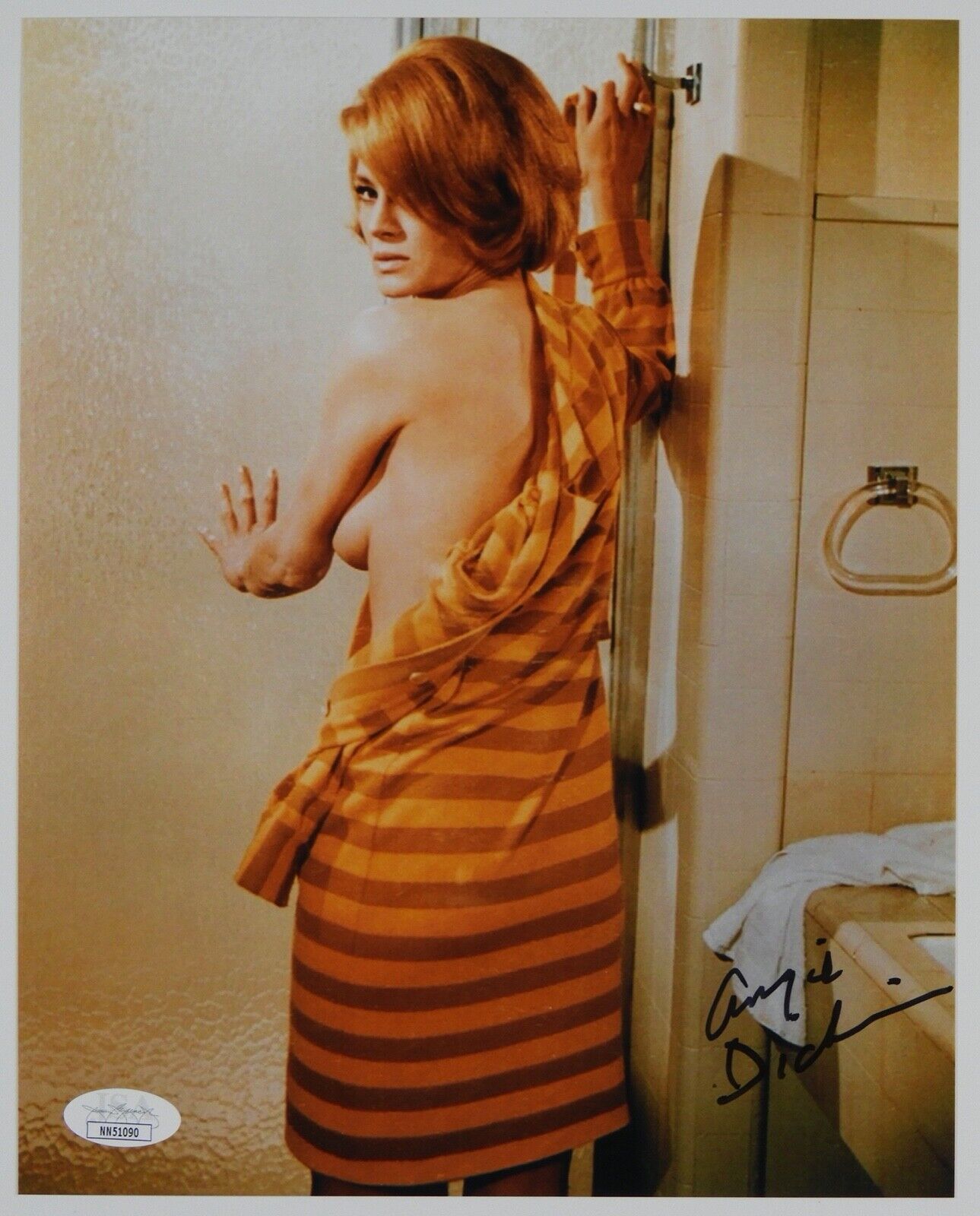 Angie Dickinson Signed Autograph JSA Photo 8 x 10