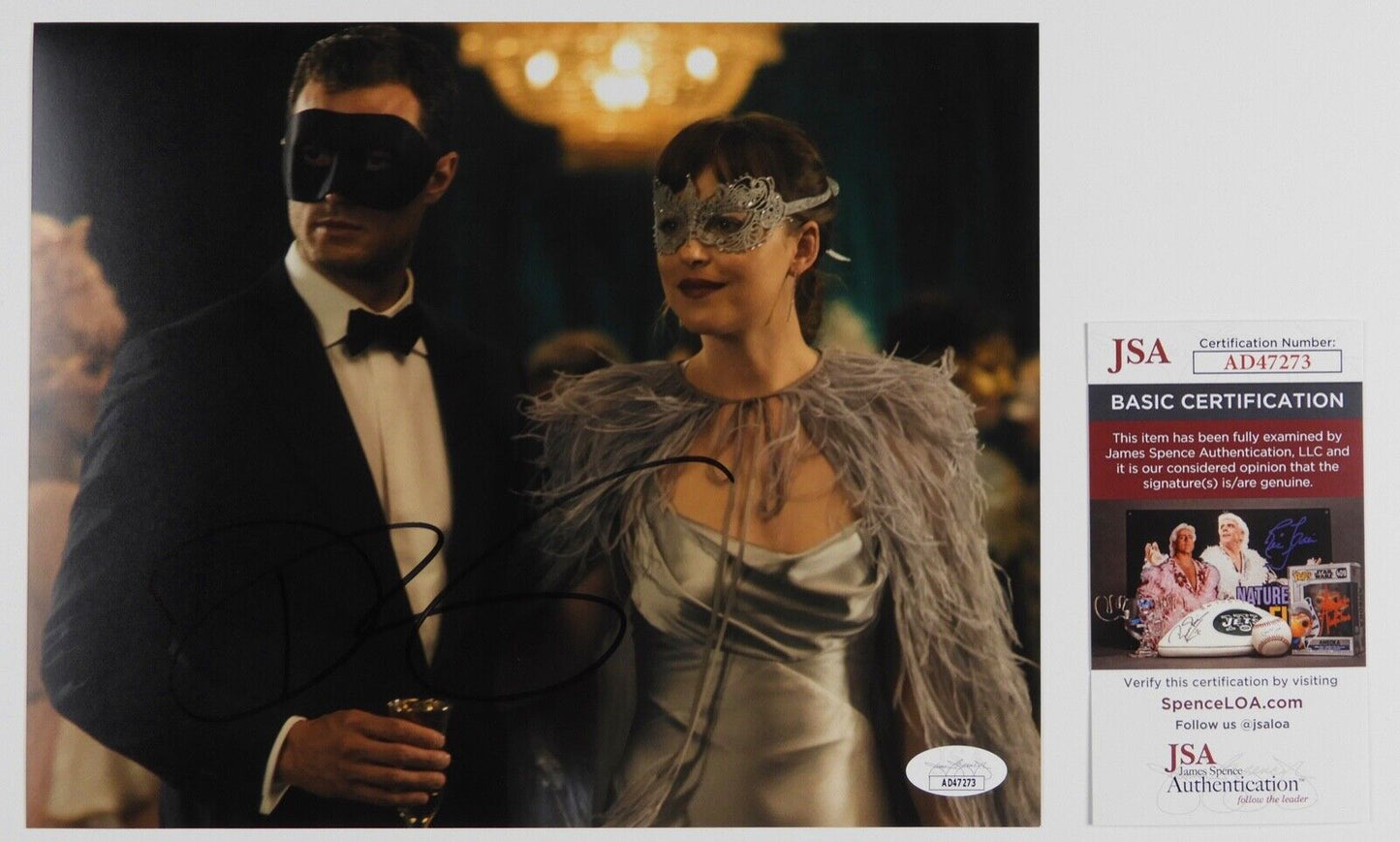 Dakota Johnson JSA Signed Autograph Photo 8 x 10 Fifty Shades of Grey