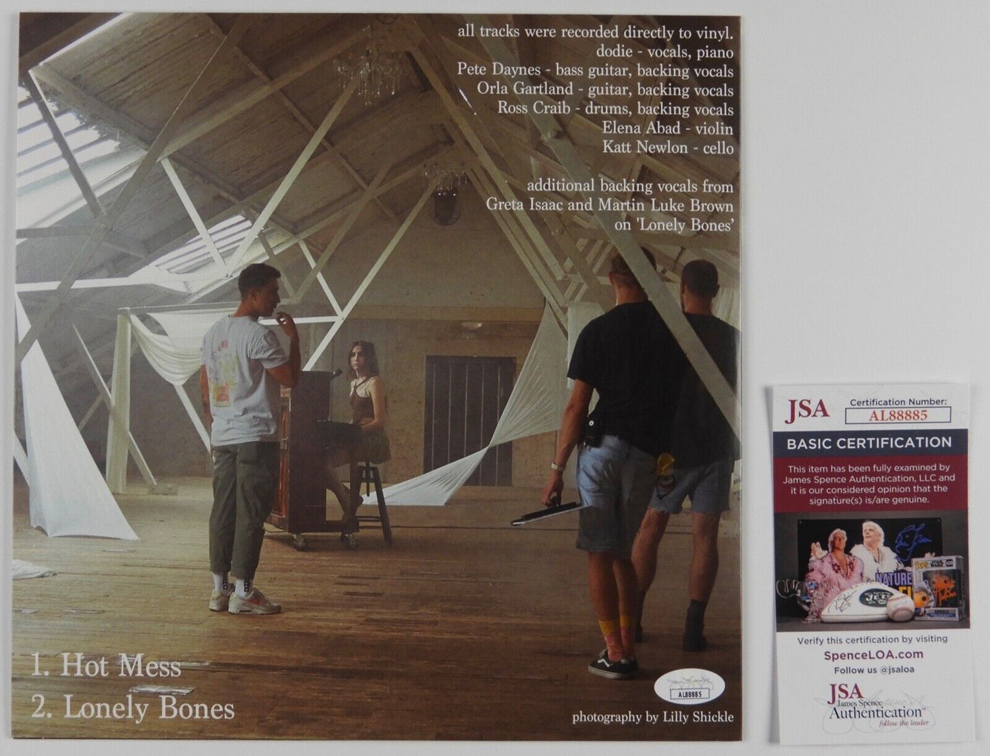 Dodie JSA Signed Autograph Live At Metreopolis Studios Records Vinyl
