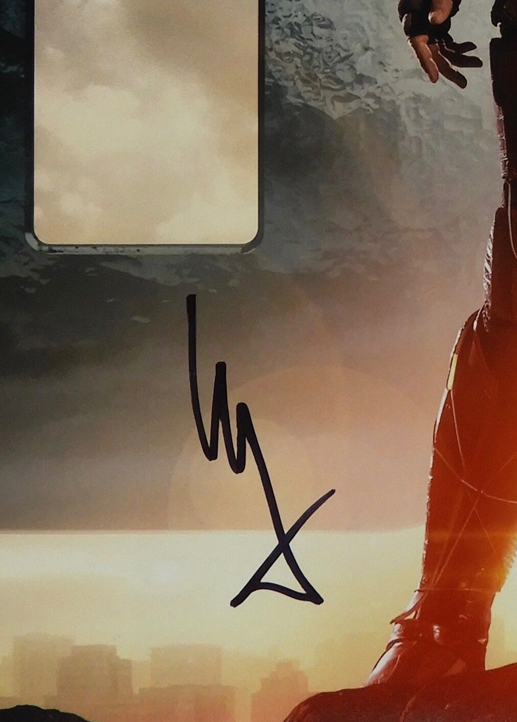 Ezra Miller The Flash Justice League Signed Autograph JSA 11 x 14 Photo