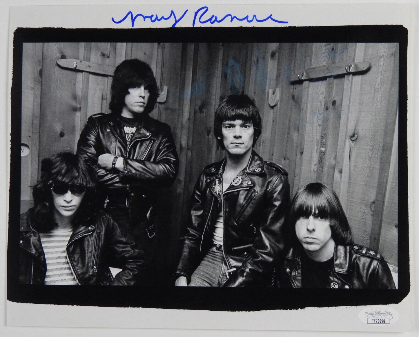 Marky Ramone The Ramones Signed Autograph JSA COA 8 x 10 photo