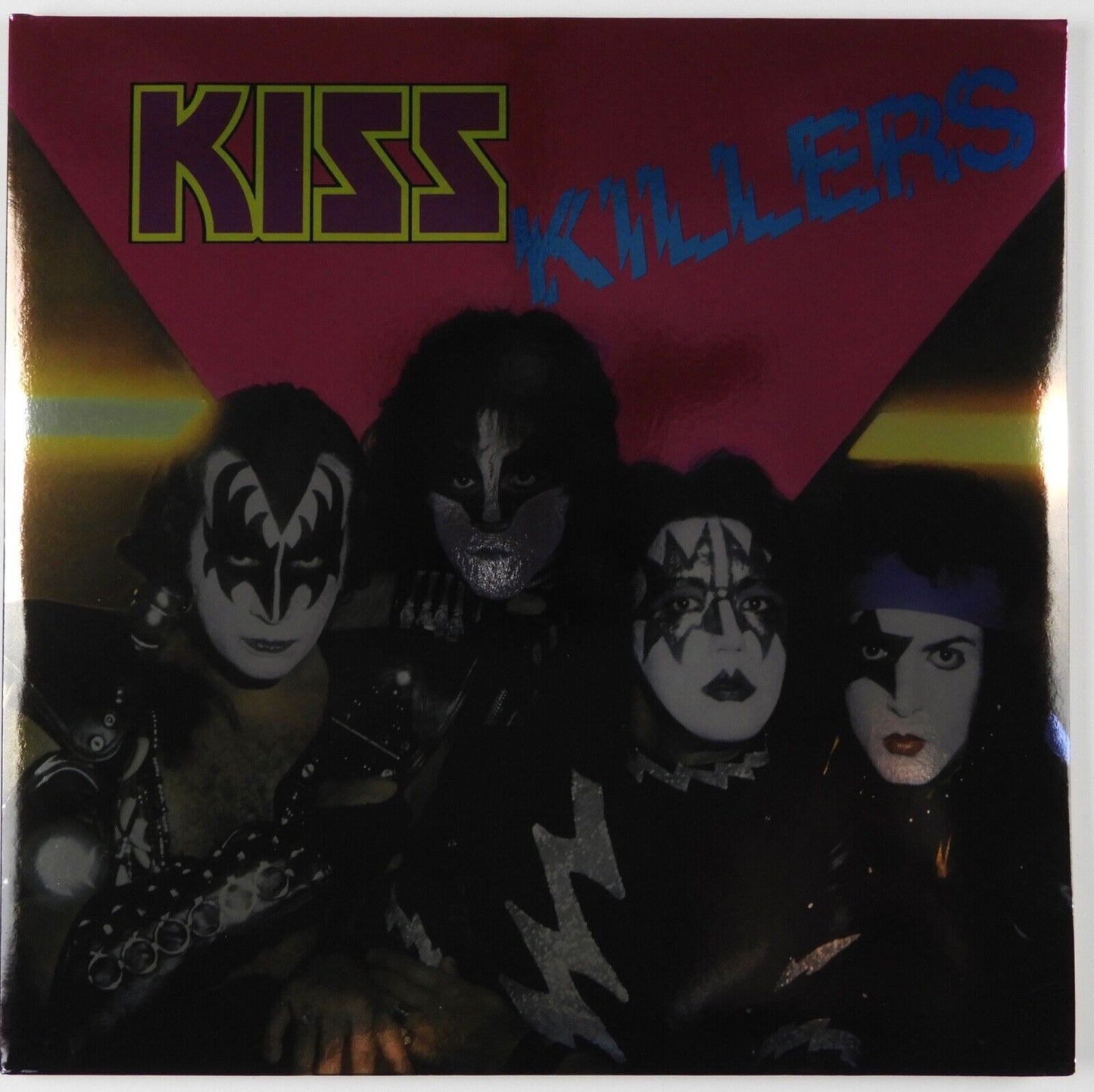 KISS JSA Ace Frehley Autograph Signed Record Album Killers Pink Vinyl