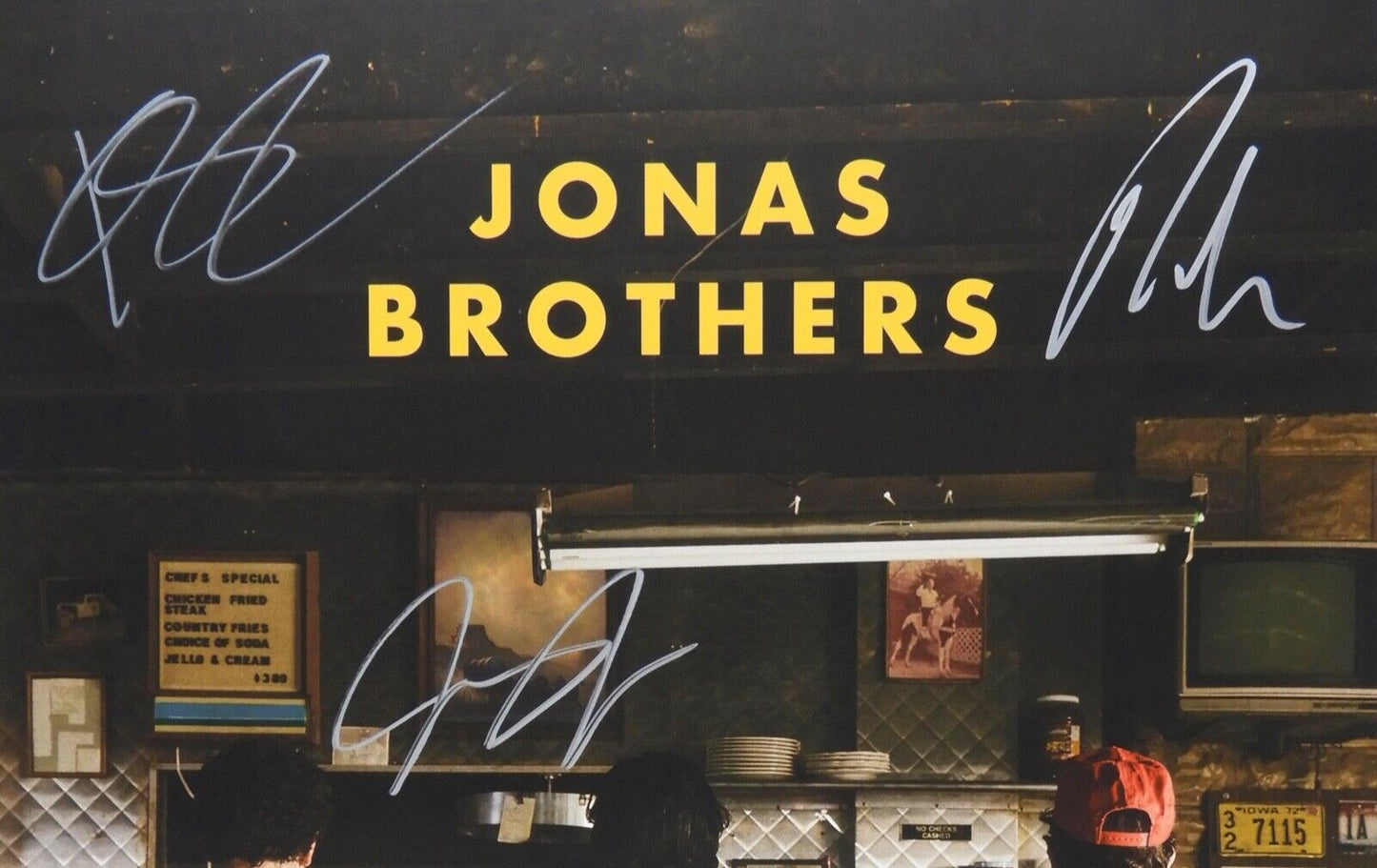 Jonas Brothers JSA Signed Autograph Poster Record LP The Album