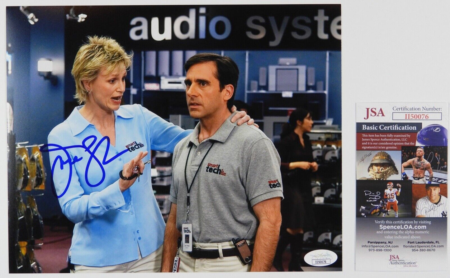 Jane Lynch Autograph JSA 8 x 10 Signed Photo 40 Year Old Virgin