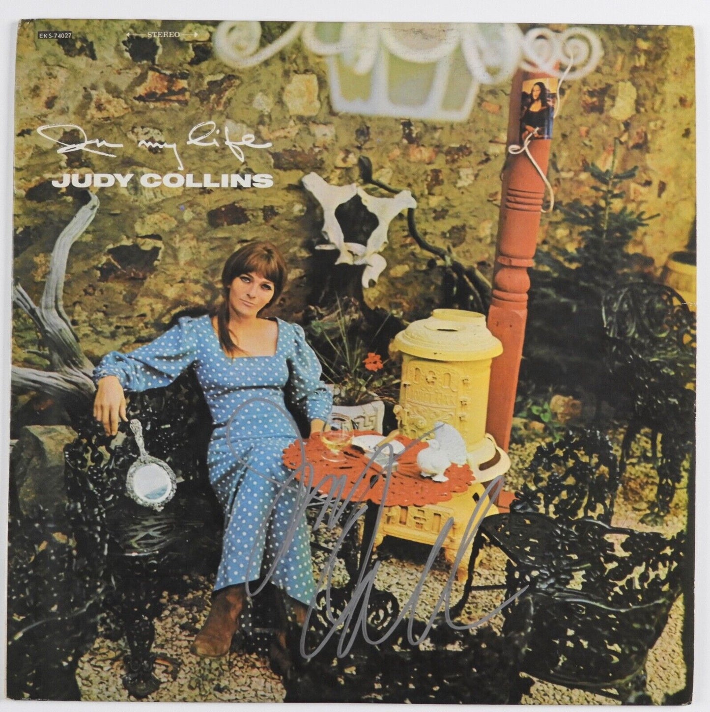 Judy Collins JSA Signed Autograph Album Record In My Life