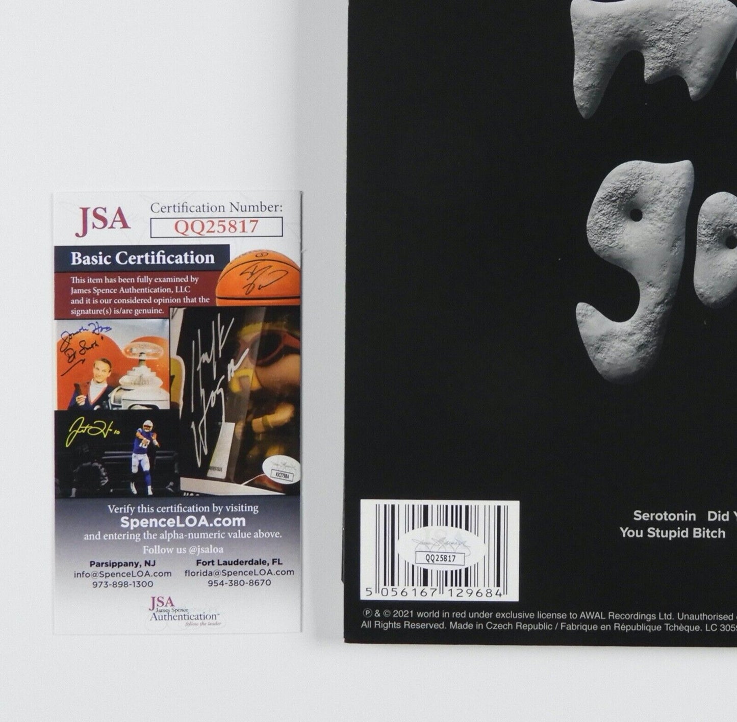 The Girl In Red Signed Autograph JSA Vinyl Record Album If You Could Make It Go