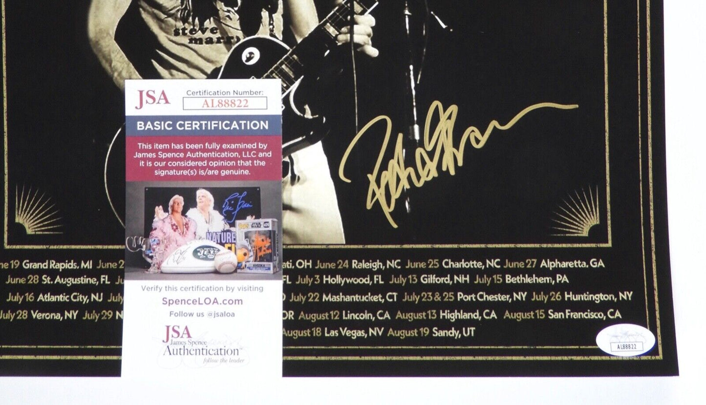 Peter Frampton Signed JSA Autograph 11 x 17 Concert Poster Lithograph 2023