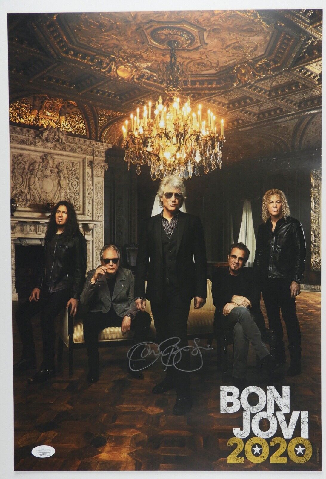 Jon Bon Jovi JSA Signed Autograph Poster Lithograph 2020 13" x 19"