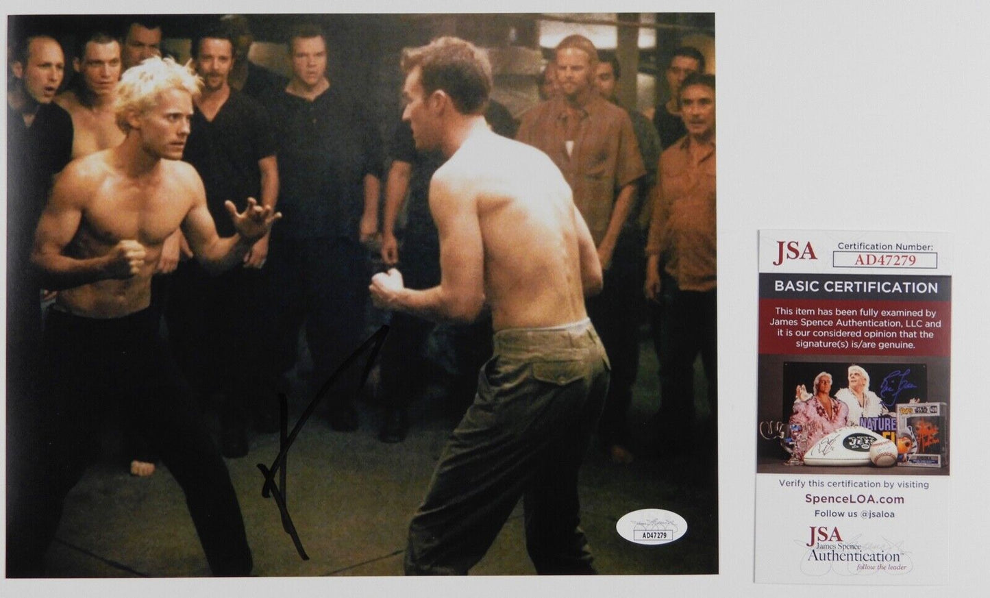 Jared Leto JSA Signed Autograph Photo 8 x 10 The Fight Club