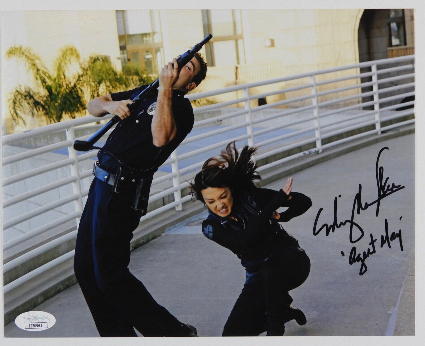 Ming Na Wen Autograph JSA 8 x 10 Signed Photo Agent May
