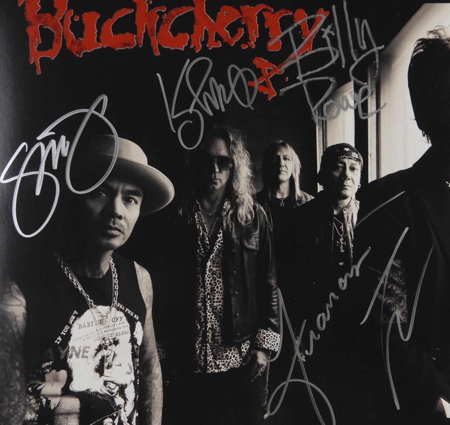 Buckcherry JSA Fully Signed Autograph Album Record Vol. 10 Josh Todd