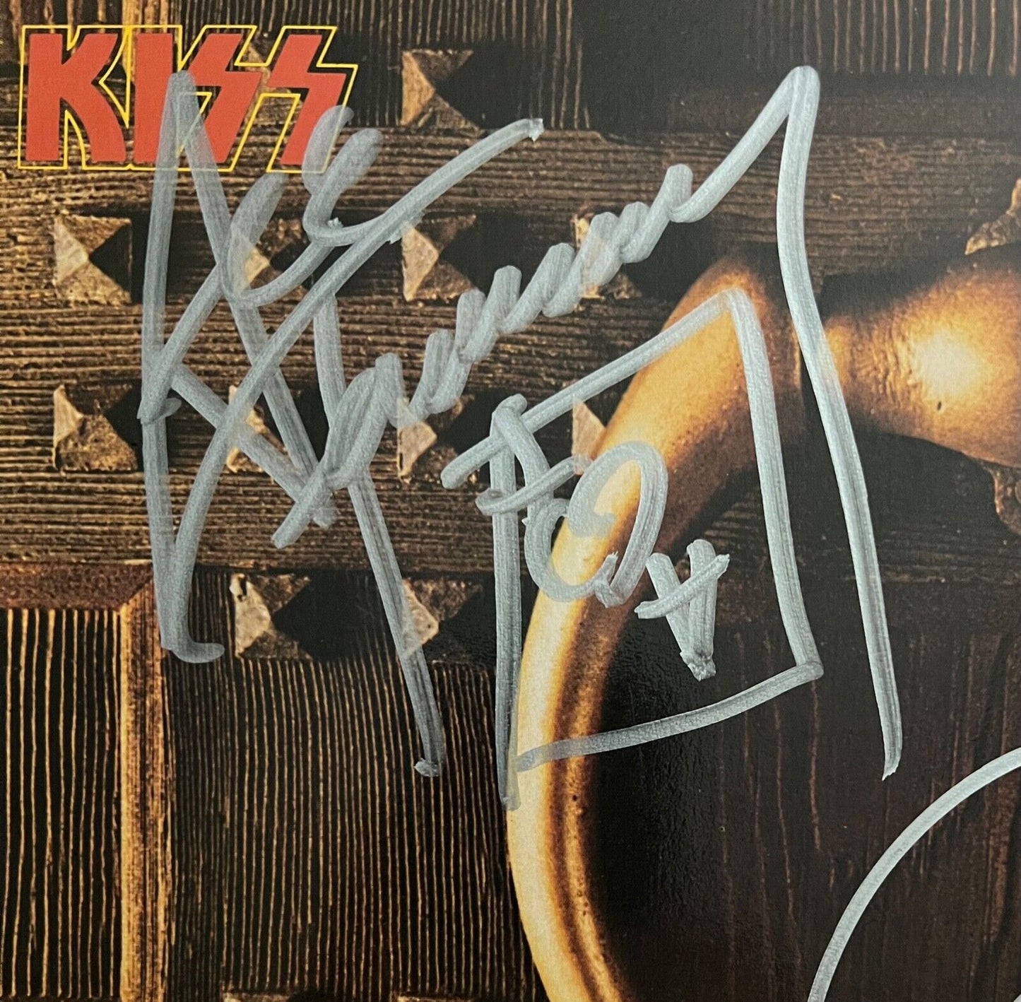 KISS JSA Paul Stanley Gene Simmons Ace Signed Autograph Record Album The Elder