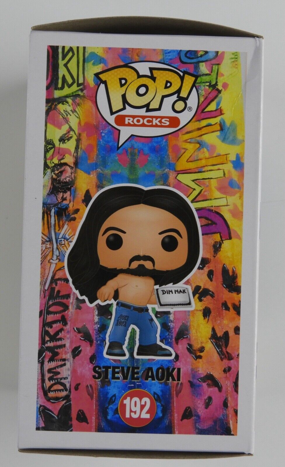 DJ Steve Aoki Signed Autograph Beckett Funko Pop 192 EDM