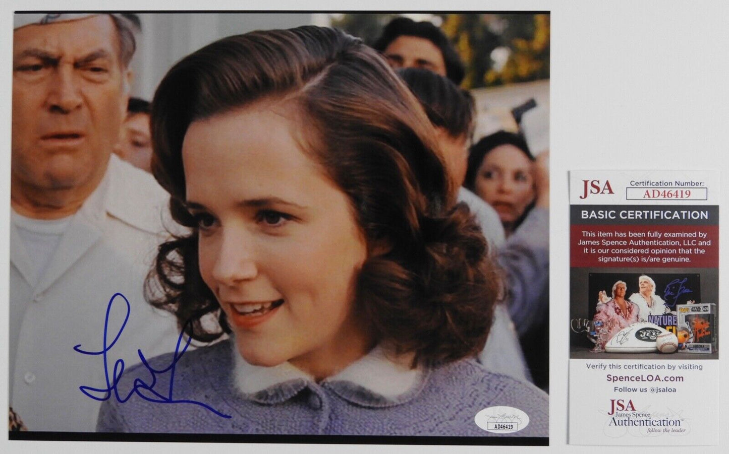 Lea Thompson JSA Signed Autograph Photo 8 x 10 Back To The Future