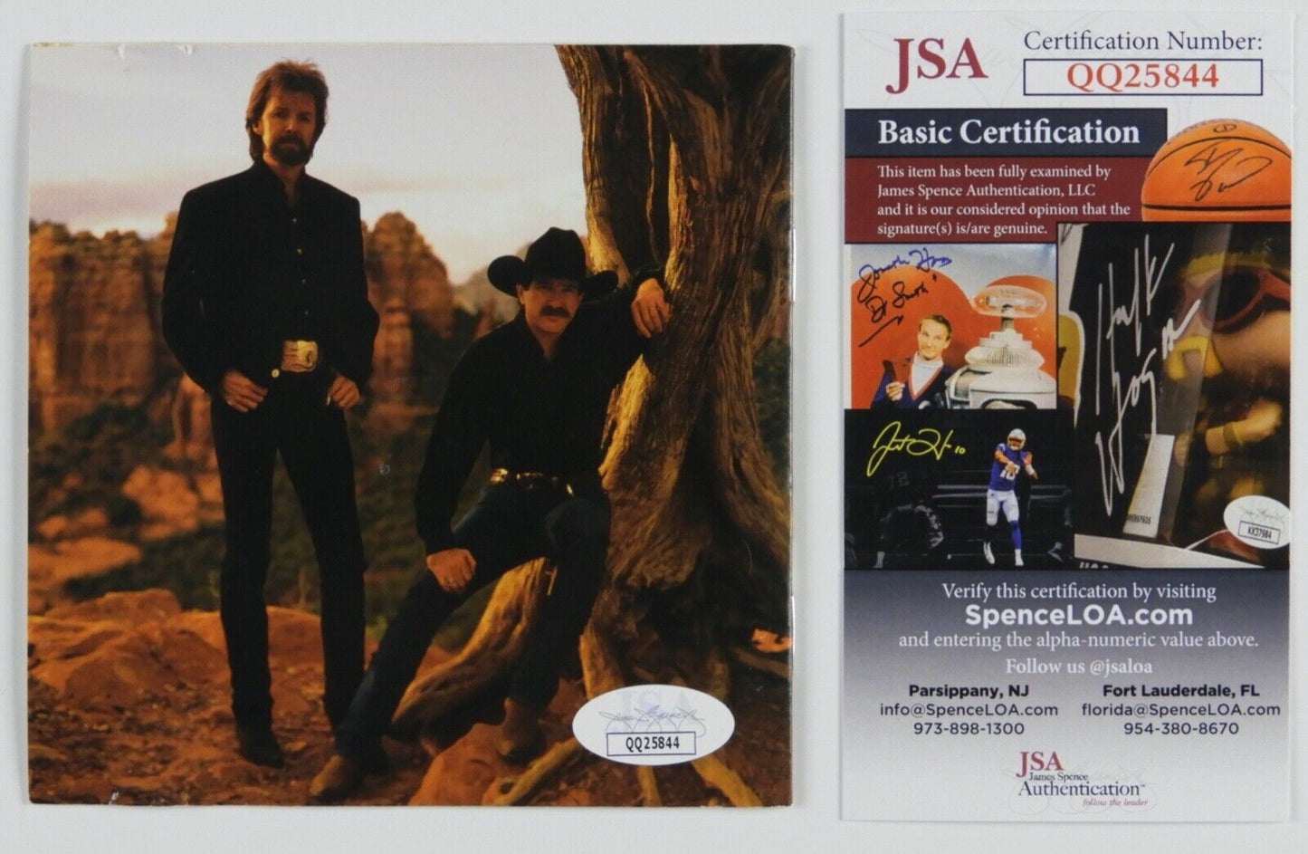 Brooks and Dunn JSA Signed Autograph CD Country If You See Her