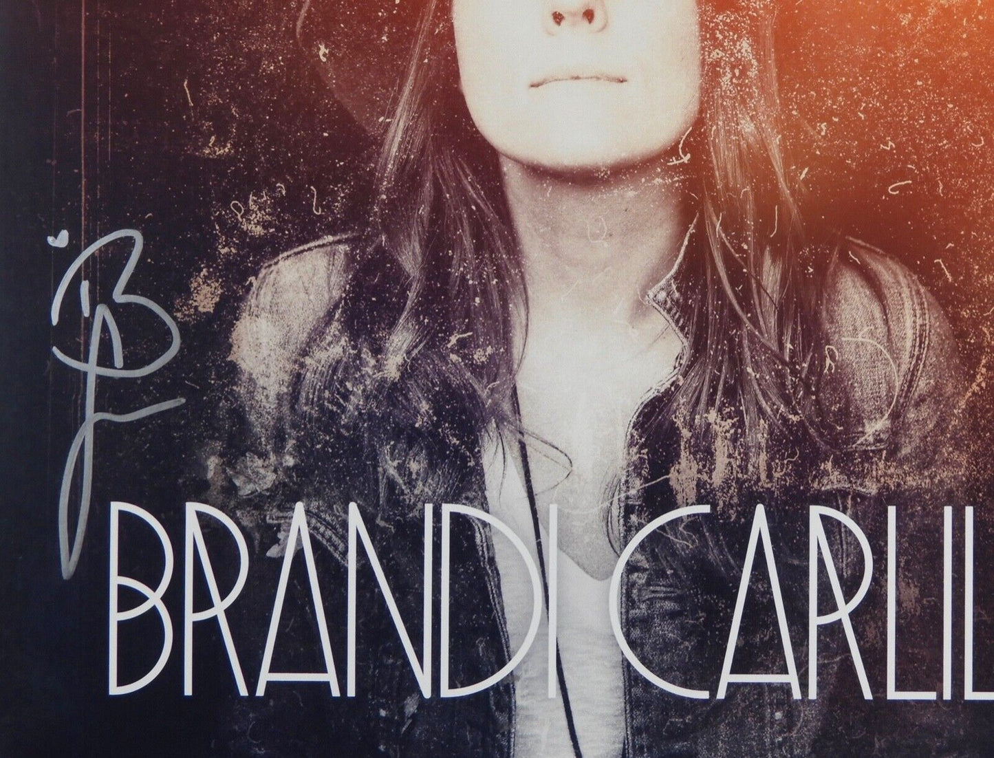 Brandi Carlile Autograph Signed Record Album Beckett The Firewatcher's Daughter