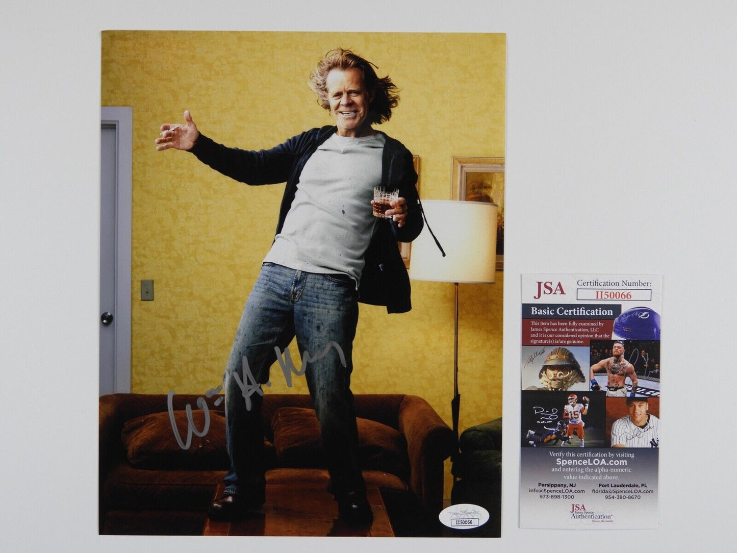 William Macy Autograph JSA 8 x 10 Signed Photo Shameless