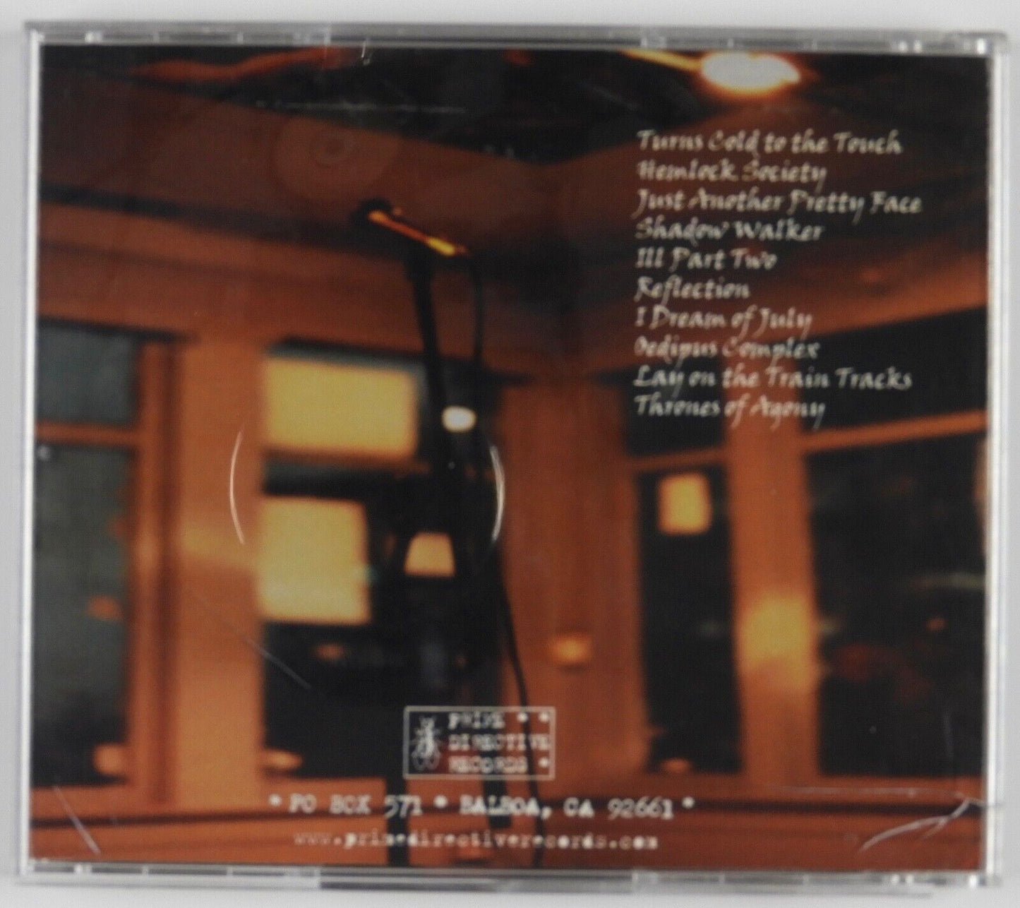 Bleeding Though signed autograph CD Dust To Ashes