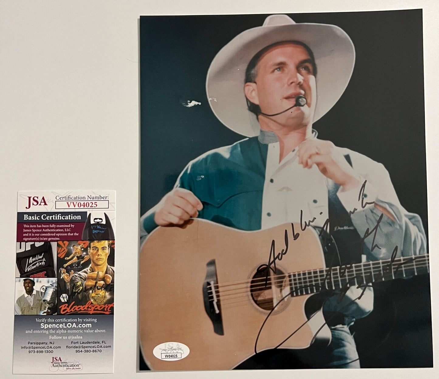 Garth Brooks JSA Signed Autograph 8 x 10 Photo